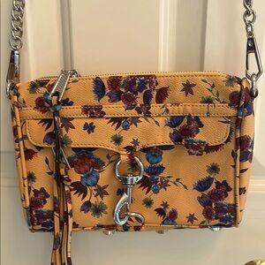 Rebecca Minkoff Floral Yellow Crossbody Bag